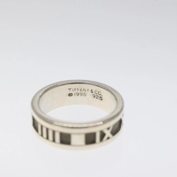 TIFFANY&Co. Atlas Ring Ag925 Silver Auth - Picture 6 of 13